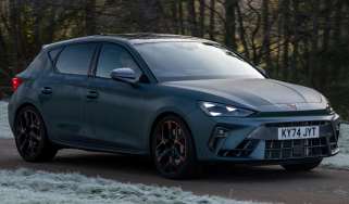 Cupra Leon cornering